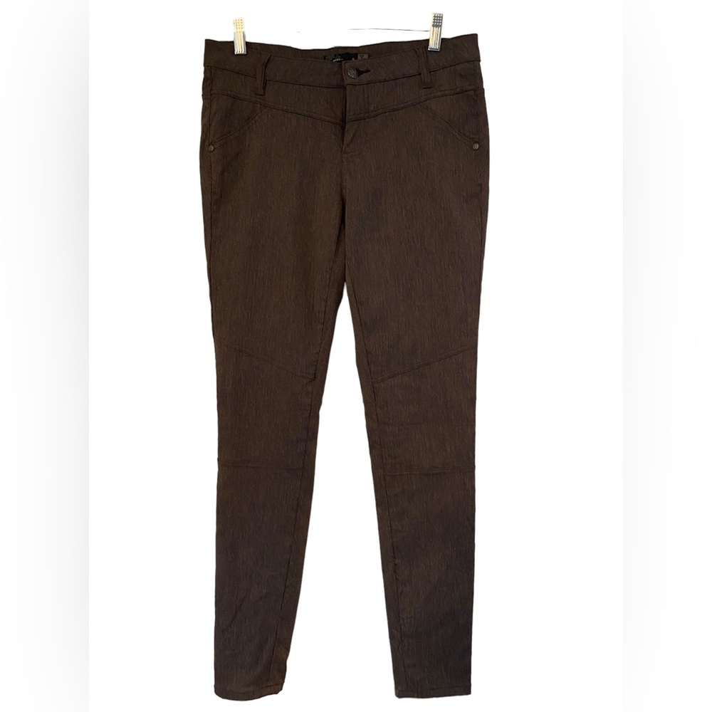 PRANA Womens Tashia Charcoal Stretch Pants- 8 - Picture 3 of 6